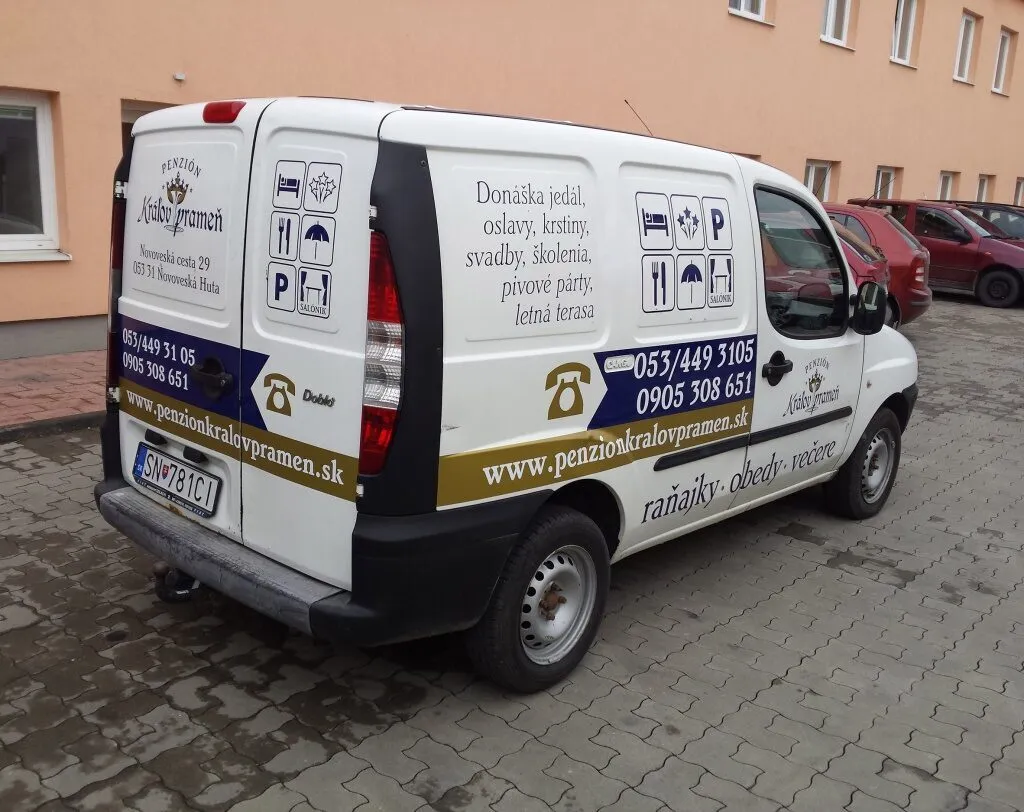 PROGRUP realizácia, Polepy vozidiel
