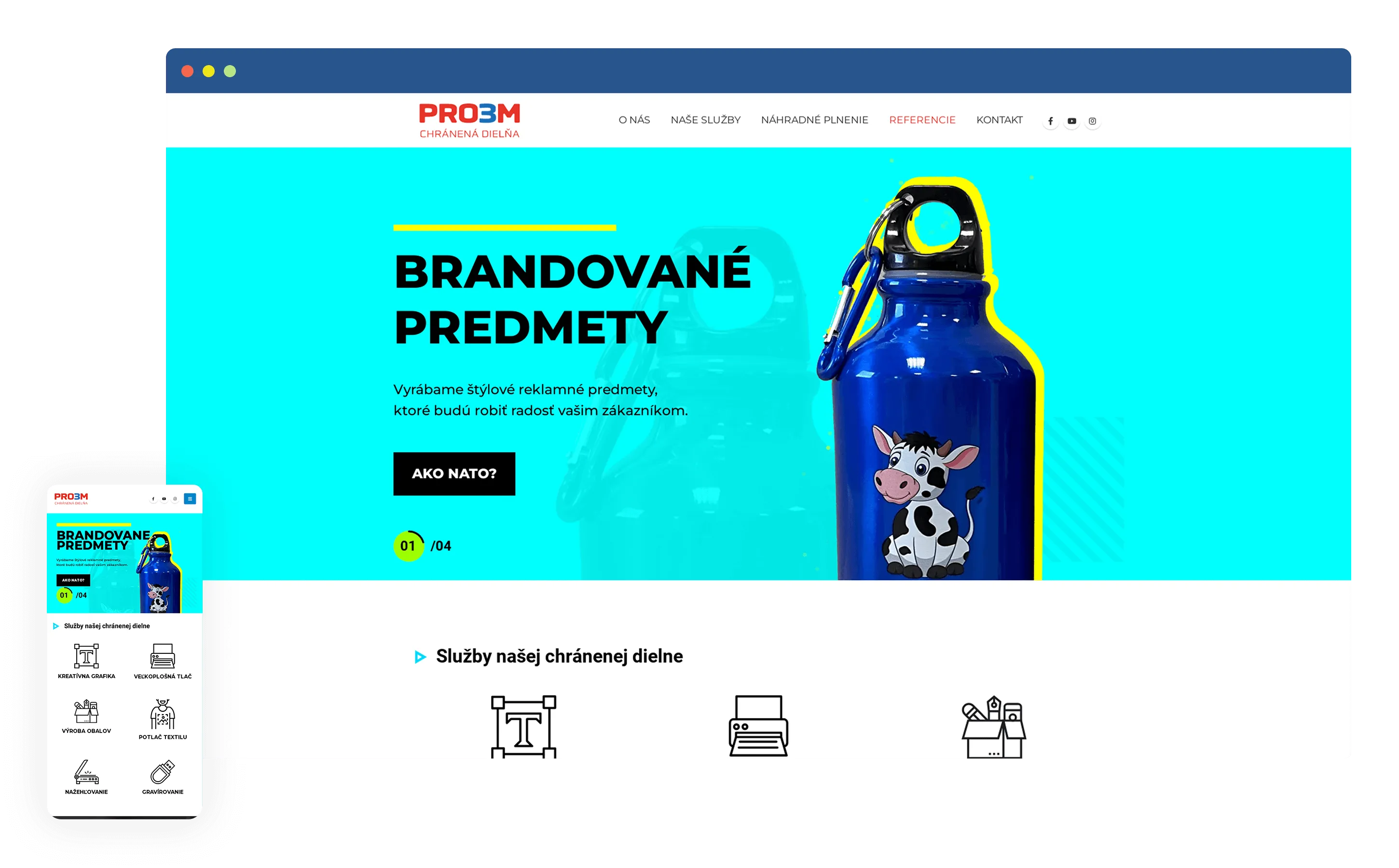 Firemný web